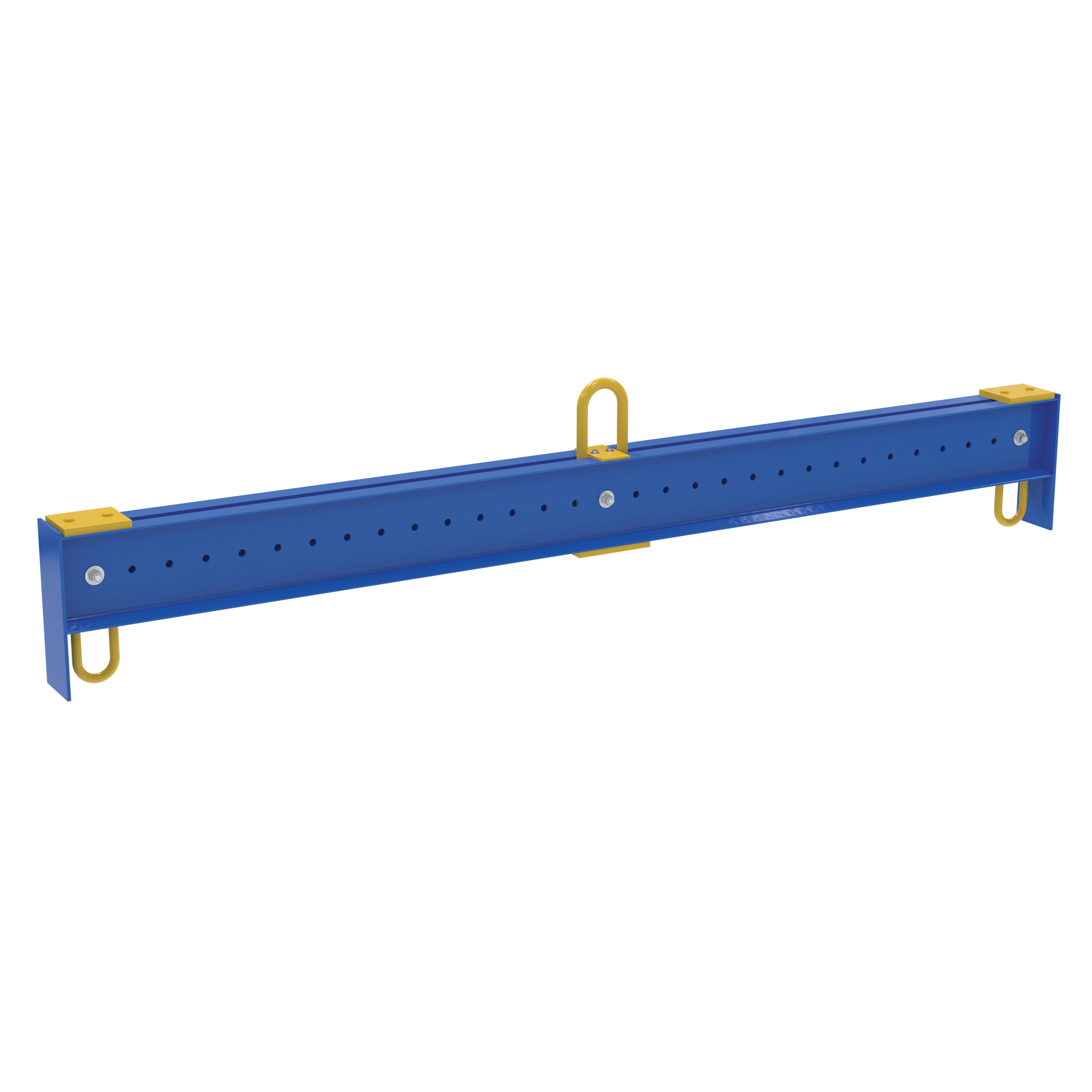 Vestil Steel Adjustable Spreader Beam - 10000-Lb. Capacity, Adjustable Bails, Model# SBM-BFB-100-10